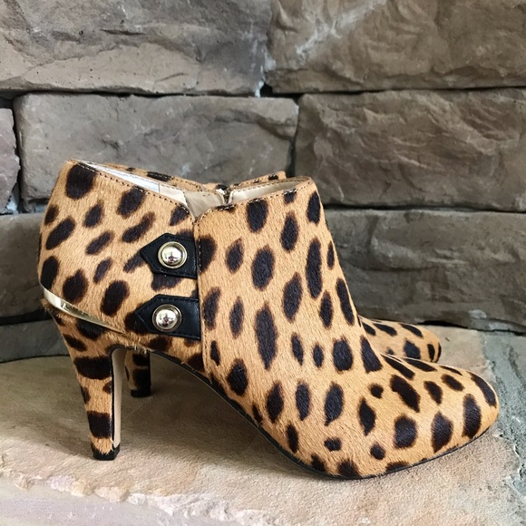 Vince Camuto Shoes - Vince Camuto Vemmey 2 Cow Hair Leopard Print Boot